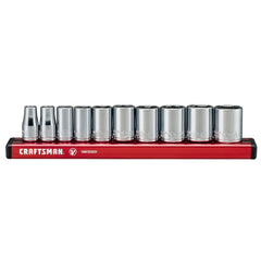 V-Series™ 1/4 in Drive Metric 6-Point Socket Set (10 pc)